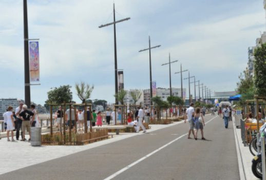 LES SABLES D’OLONNE : Aménagement du remblai de Front de Mer